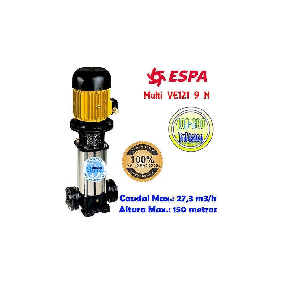 Bomba Vertical In-Line Espa Multi VE121 9 N 203436