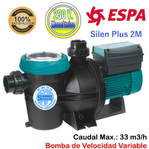 Bomba piscina Espa Silen Plus 2M 199399