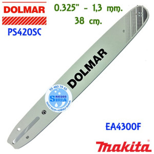 Barra Original Dolmar PS420SC Makita EA4300F 45 cm. 0.325" 1,3 mm. 080092