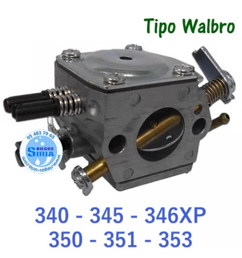 Carburador Tipo Walbro compatible 340 345 346XP 350 351 353 030446