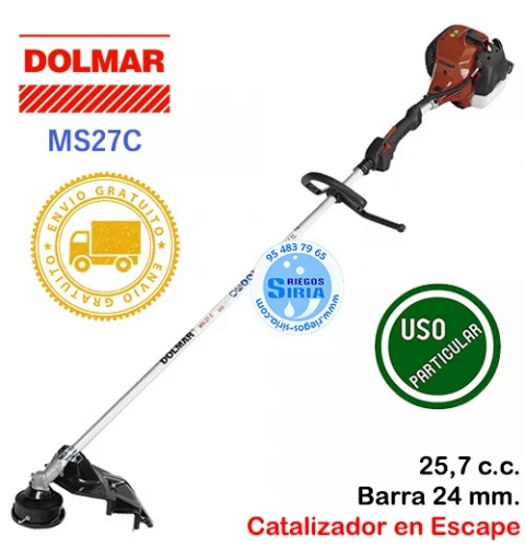 Desbrozadora Gasolina Dolmar 26cc MS27C MS27C