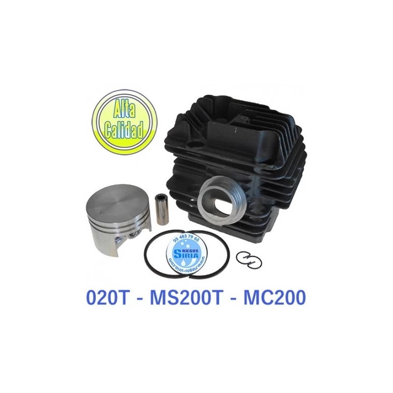 Cilindro Completo Profesional compatible 020T MC200 MS200 T 020521
