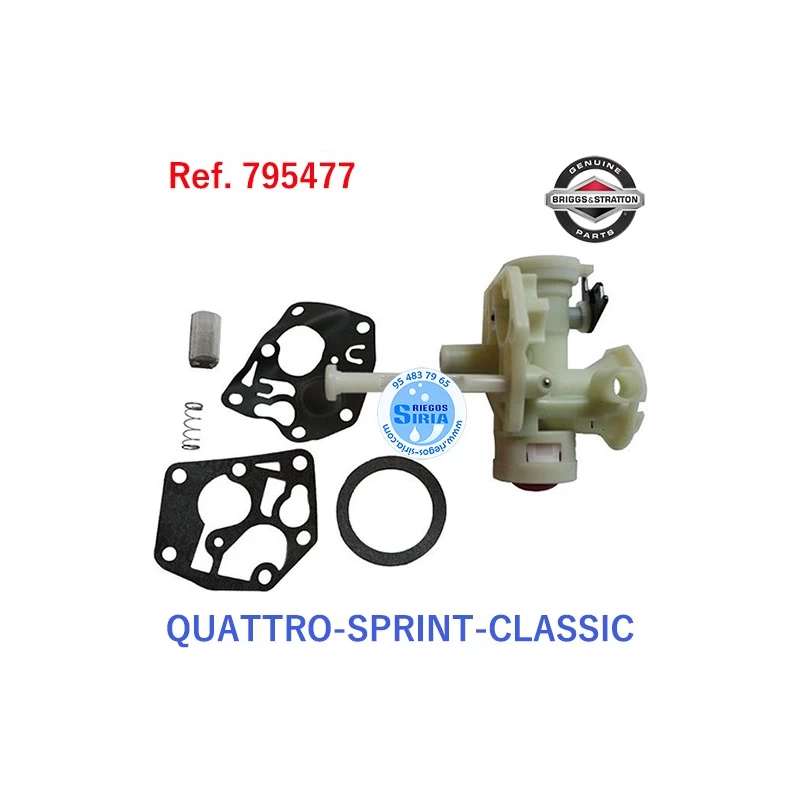 Carburador Original B&S Quattro Spring Classic 795477