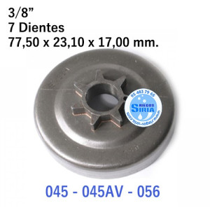 Piñón Cadena 3/8" 7 Dientes compatible 045 045AV 056 120168