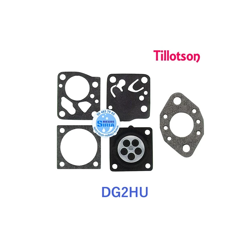 Kit Membranas Carburador adaptable Tilltson DG-2HU 020402