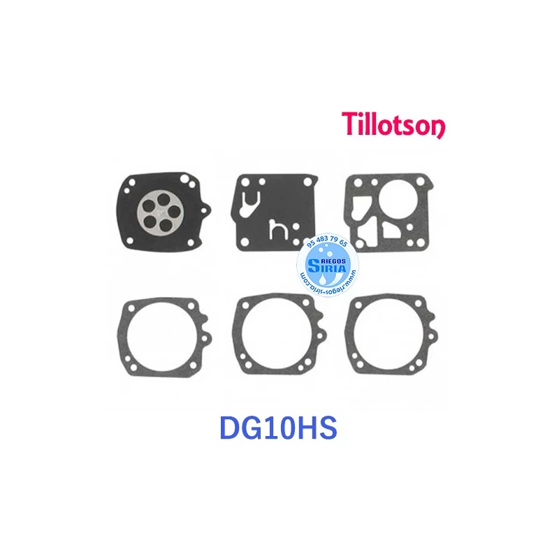 Kit Membranas Carburador adaptable Tilltson DG-10HS 020792