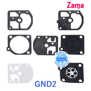 Kit Membranas Carburador adaptable Zama C1S GND2 020614