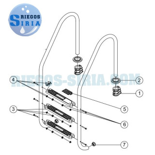 Anclaje escalera (kit 2 unidades)