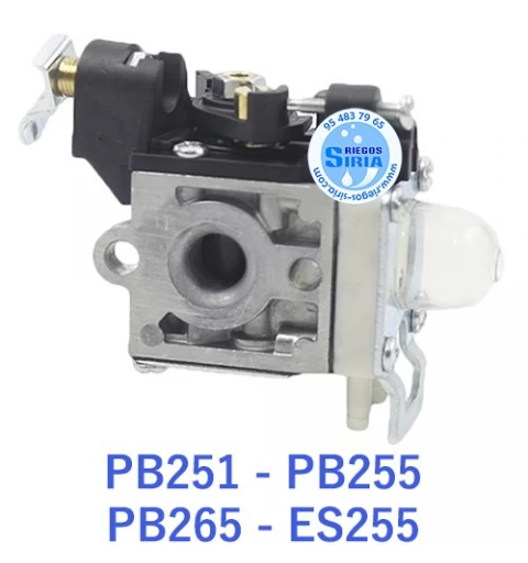 Carburador compatible Echo PB251 PB255 PB265 ES255 100262