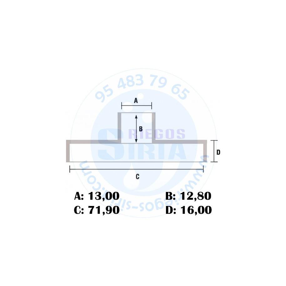 Piñón Cadena 0.325" 7 Dientes con Anillo compatible 400 488 120339