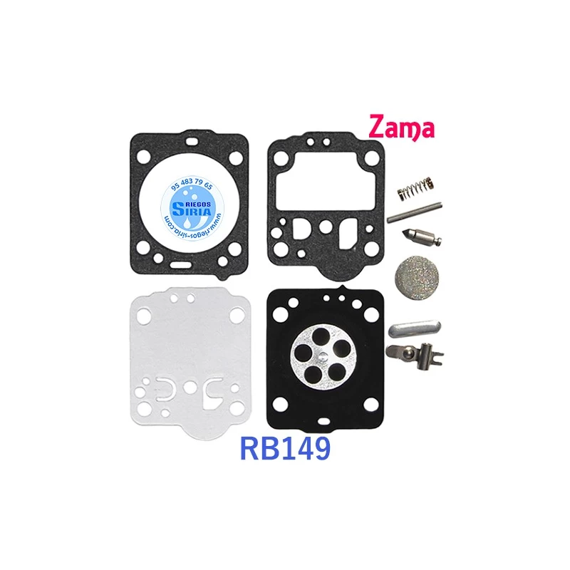 Kit Reparación Carburador compatible Zama RB-149 020790