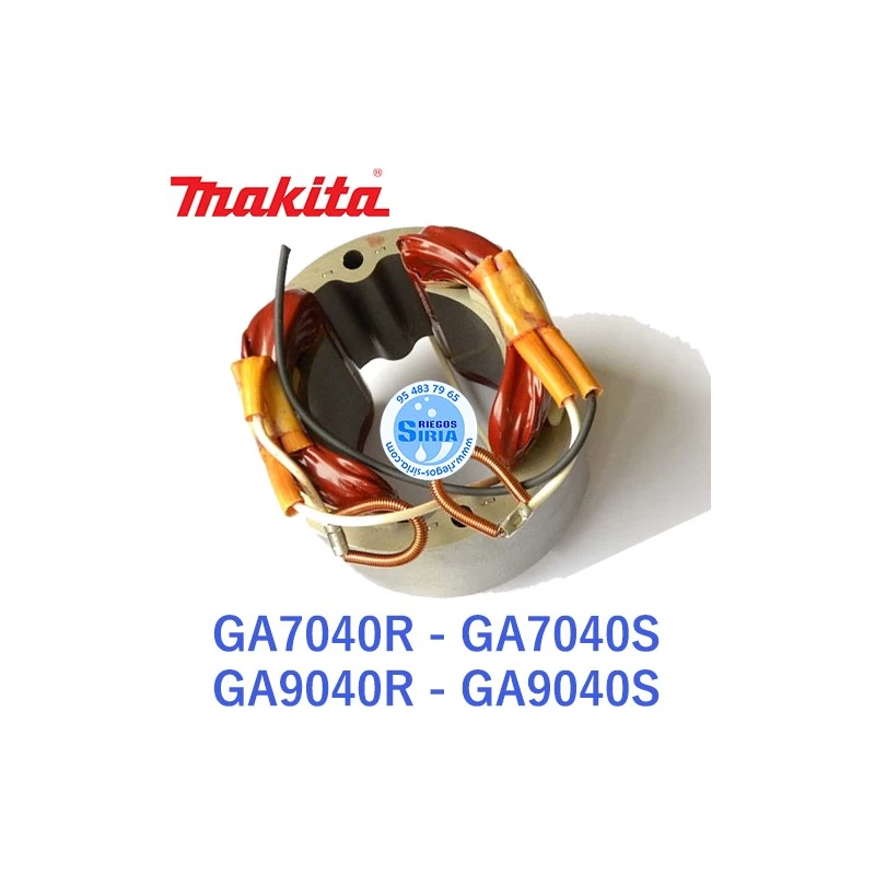 Estator Amoladora Makita GA7040S GA7040R GA9040S GA9040R 526223-7