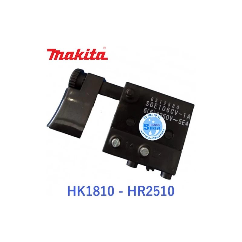 Interruptor Martillo Makita HK1810 HR2510 651258-0