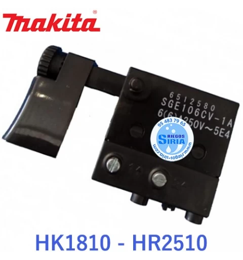 Interruptor Original HK1810 HR2510 651258-0