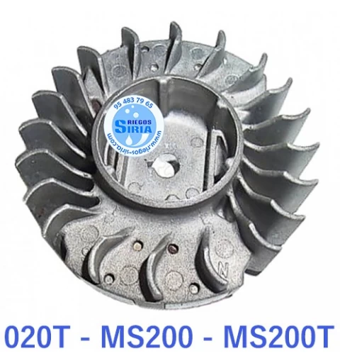 Volante Magnetico compatible 020 020T MS200 MS200T 021297