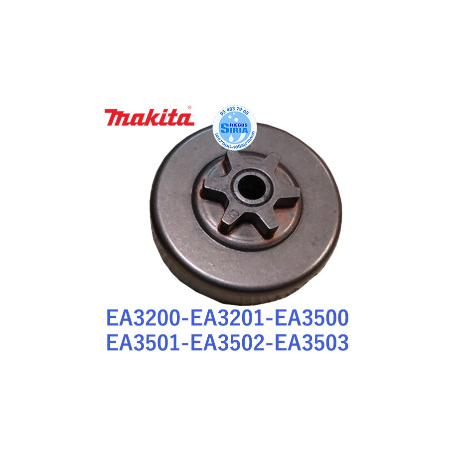 Piñon Cadena ORIGINAL 3/8" Makita EA3200S ES3201S EA3500S EA3501S EA3502S EA3503S 120815