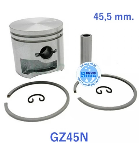 Pistón Completo compatible GZ45N 45,5 mm. 030405