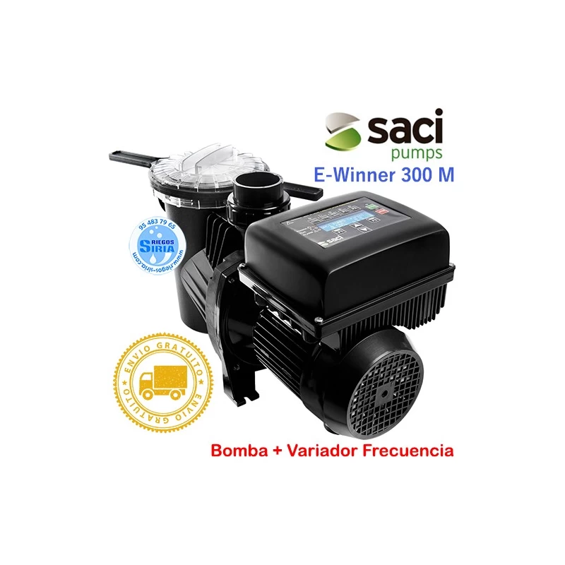 Bomba Piscina Velocidad Variable Saci E-Winner 300 M 36108002