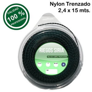 Hilo de Nylon Profesional Trenzado Tipo Vortex 2,40 mm. x 15 mts. 130302