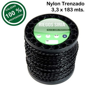 Hilo de Nylon Profesional Trenzado Tipo Vortex 3,30 mm. x 183 mts. 130134