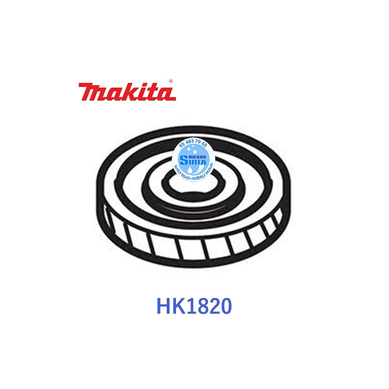 Corona Helicoidal Martillo Makita HK1820 226675-9