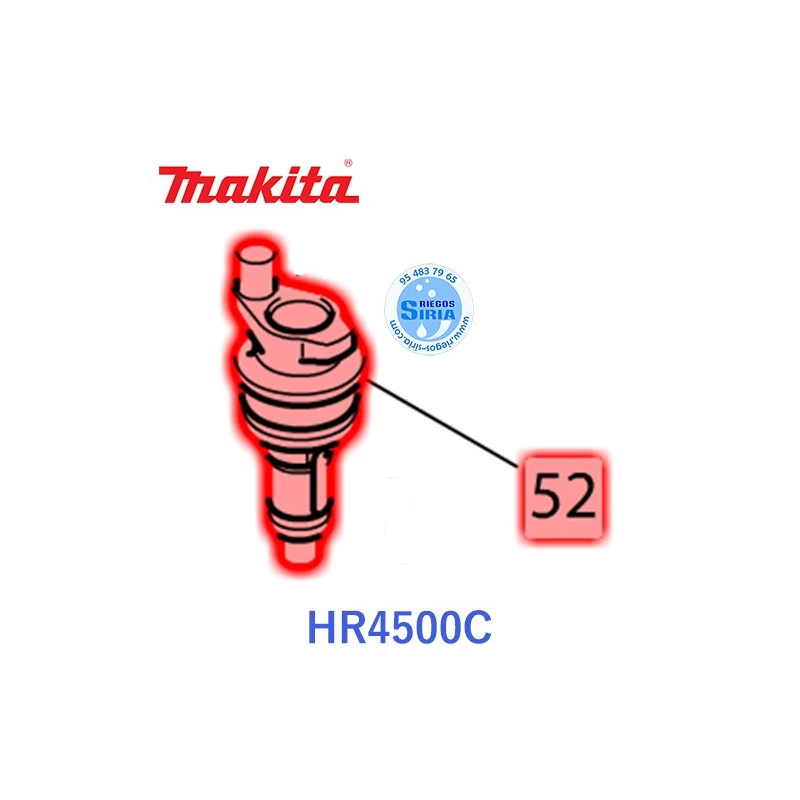 Cigüeñal Martillo Makita HR4500C 324065-1