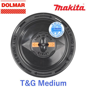 Cabezal Nylon ORIGINAL T&G Medium Dolmar Makita 130439