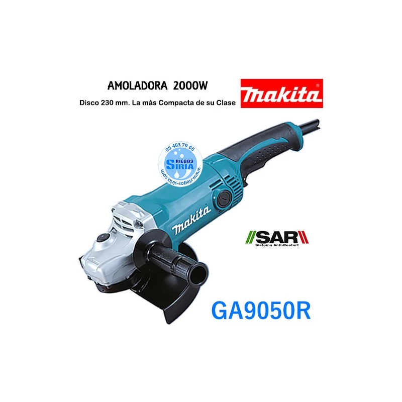 Amoladora Makita 2000W 230mm SAR GA9050R GA9050R