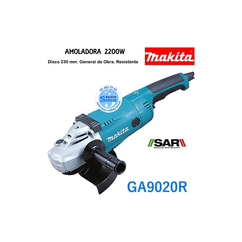 Amoladora Makita 2200W 230mm SAR GA9020R GA9020R