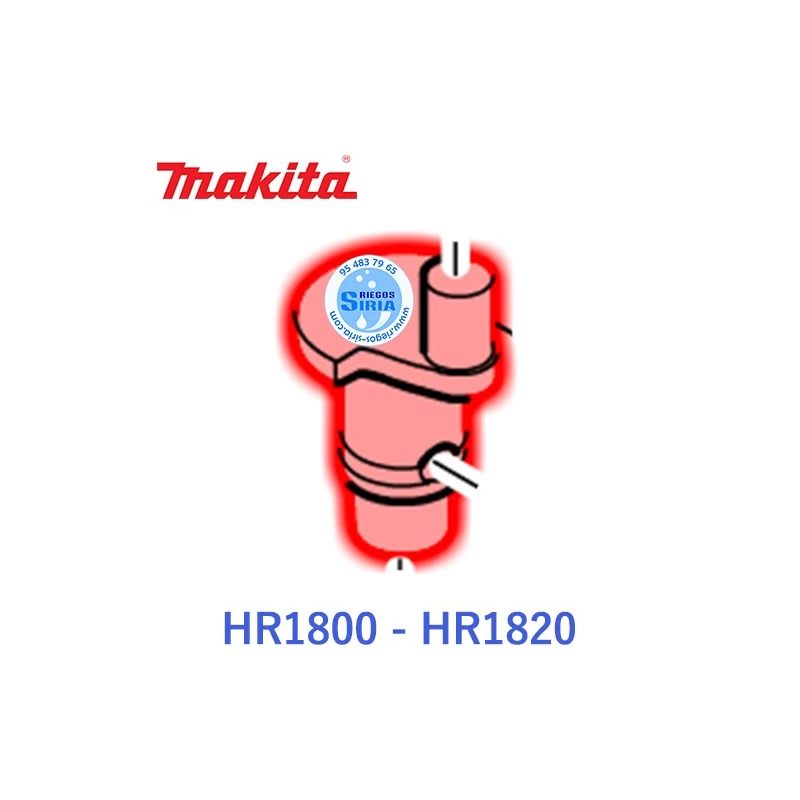 Cigüeñal Martillo Makita HR1800 HR1820 321485-0