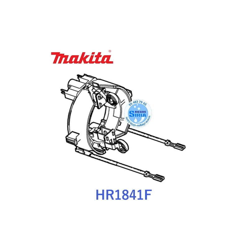 Portaescobillas Original Martillo Makita HR1841F 632K41-0