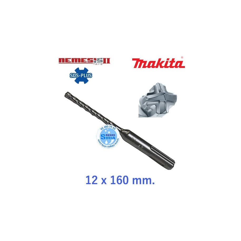 Broca SDS-Plus Nemesis II 12 x 160mm B-58322