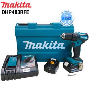 Taladro percutor a batería Makita HP347DWE