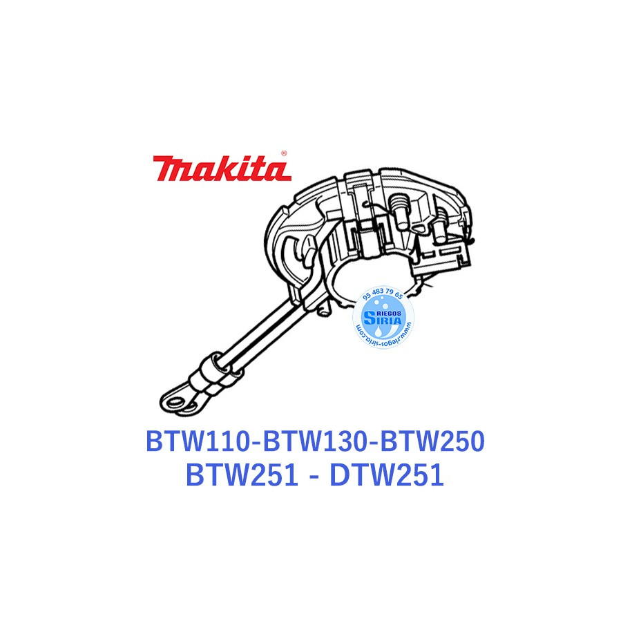 Portaescobillas Original BTD125 BTD143 BTW110 BTW130 BTW250 BTW251 DTD143 DTW250 DTW251 632L19-9