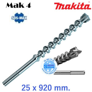 Broca SDS-Max Mak 4 25 x 920mm P-77936