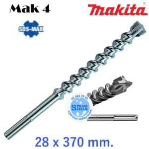 Broca SDS-Max Mak 4 28 x 370mm P-77964