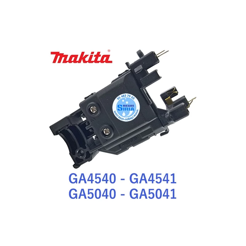 Caja Interruptor Original Makita GA4540 GA4541 GA5040 GA5041 638949-0