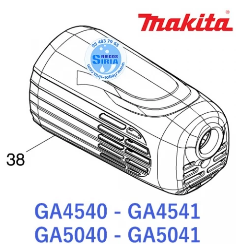 Tapa Carcasa Original GA4540 GA4541 GA5040 GA5041 453364-5