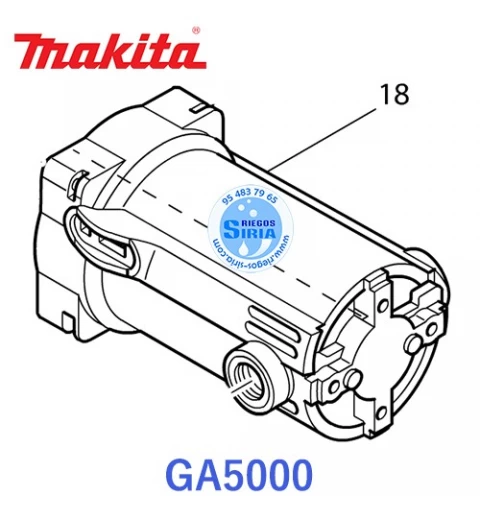 Carcasa de Motor Original GA5000 156901-1