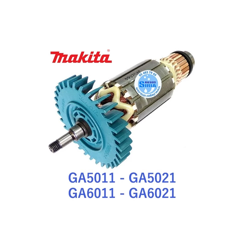 Inducido Original Makita GA5011 GA5021 GA6011 GA6021 510132-0