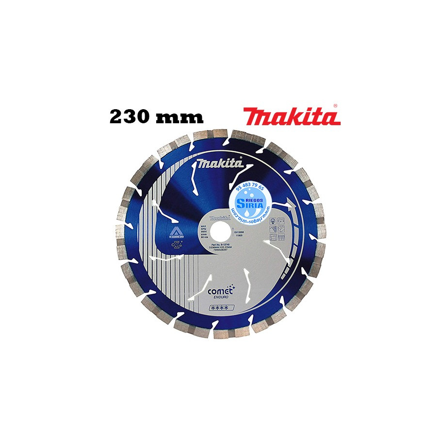 Disco Diamante Makita Comet Rapide 230 mm B-12784