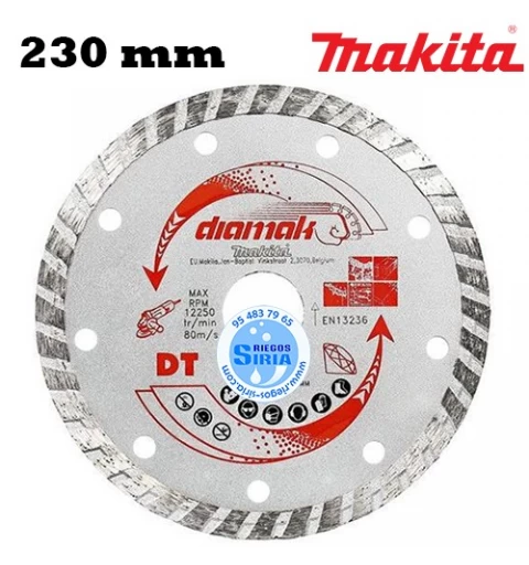 Disco Diamante Makita Diamak Turbo 230 mm D-61173