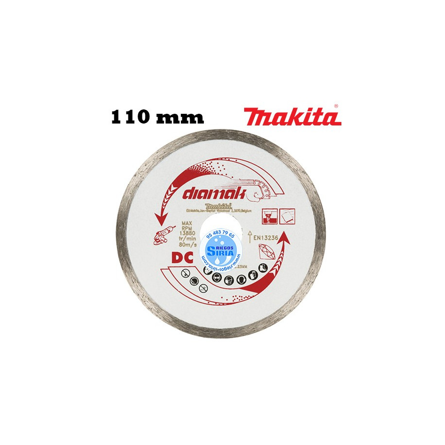 Disco Diamante Makita Diamak Continuo 110 mm D-61189