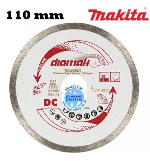 Disco Diamante Makita Diamak Continuo 110 mm D-61189