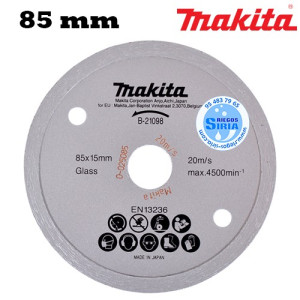 Disco de DIAMANTE Porcelánico Makita 115mm Radial BATERIA