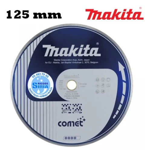 Disco Diamante Makita Comet Banda Continua 125 mm B-13091