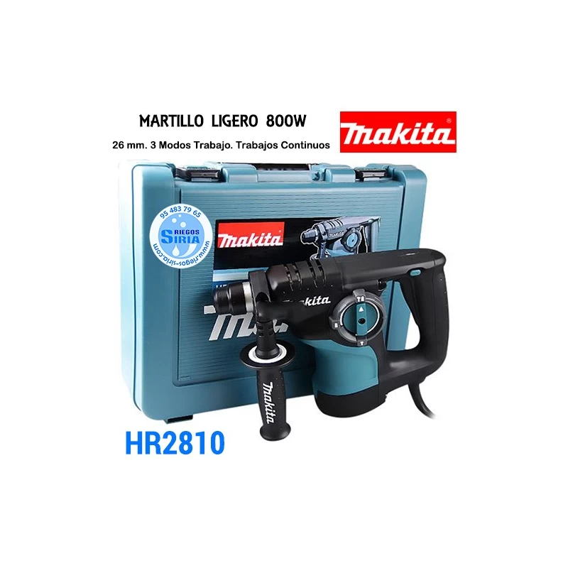 Martillo Ligero Makita 800W 28mm HR2810 HR2810
