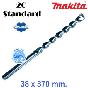 Broca SDS-Max 2C Standard 38 x 370mm P-70873