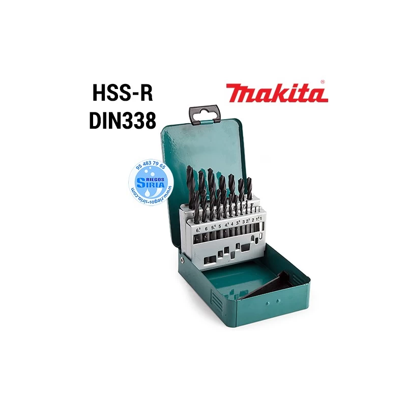 Estuche de Brocas para Metal HSS-R (19 piezas) D-54081