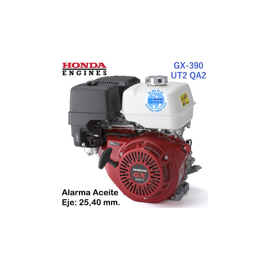 Motor Original Honda GX390 Eje Cilíndrico 25,4mm GX390UT2QA2